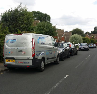 Clearing blocked drain in Bassetts Way, Orpington BR6